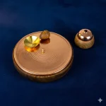 آجیل خوری چوب و مس - تصویر 2