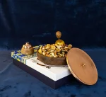 آجیل خوری چوب و مس