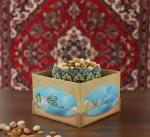 محتویات-آجیل‌خوری-سفالی-مینیاتور-پایه‌-کوتاه