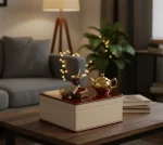 باکس هدیه لوکس زعفران خاتم