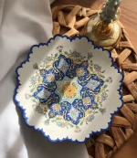 بشقاب میناکاری هشت‌پر اصالت - تصویر 2