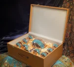 ست آجیل خوری فیروزه کوبی اصالت - تصویر 2