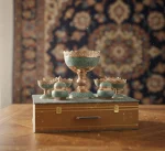 ست آجیل خوری فیروزه کوبی اصالت