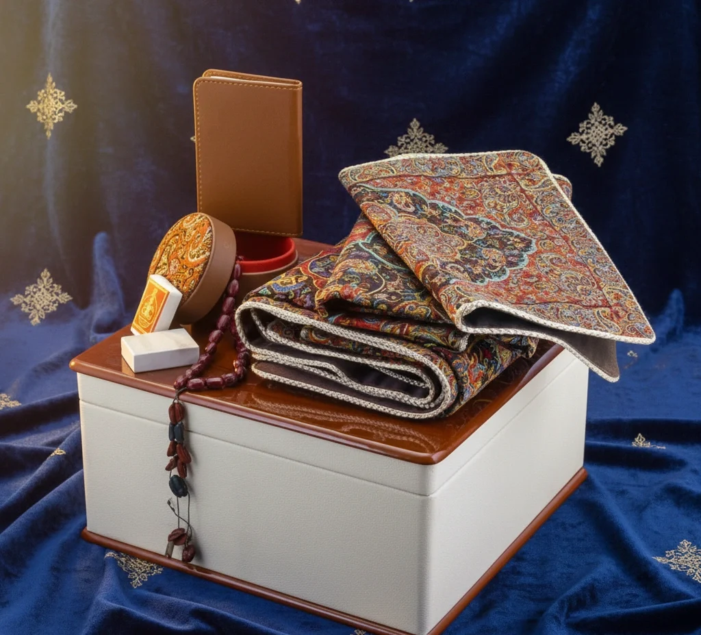 محتویات ست سجاده و مهر و قرآن ستایش