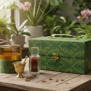 پک هدیه زعفران الماس سبز