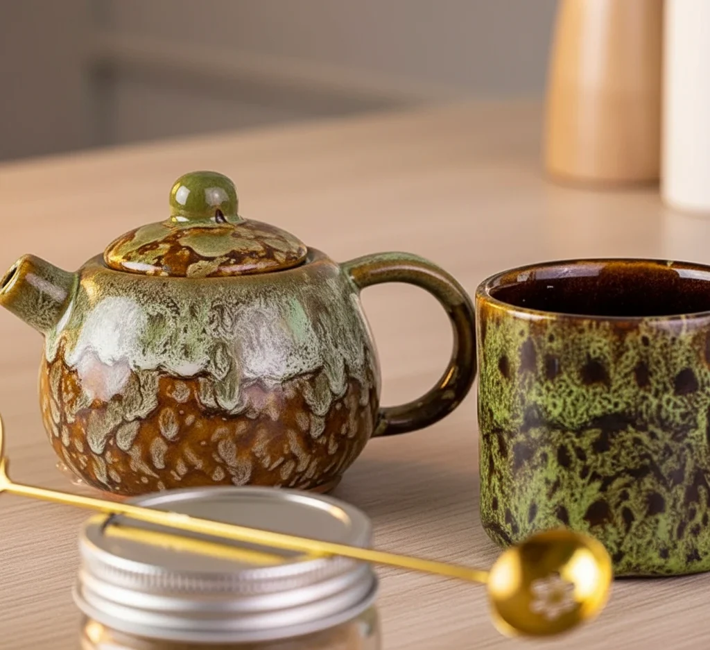 محتویات پک ست چایخوری سرامیکی گرمابخش