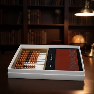 ست دفتر و چرتکه کلاسیک تدبیر